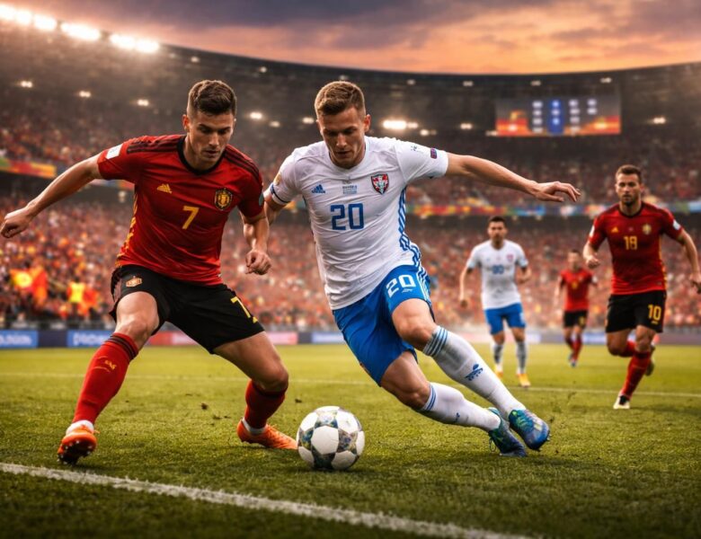 Les clés du match : Pronostic Belgique Slovaquie et ses implications sur le classement