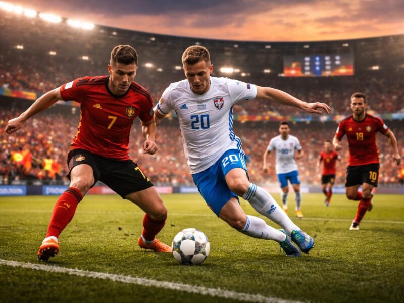 Les clés du match : Pronostic Belgique Slovaquie et ses implications sur le classement