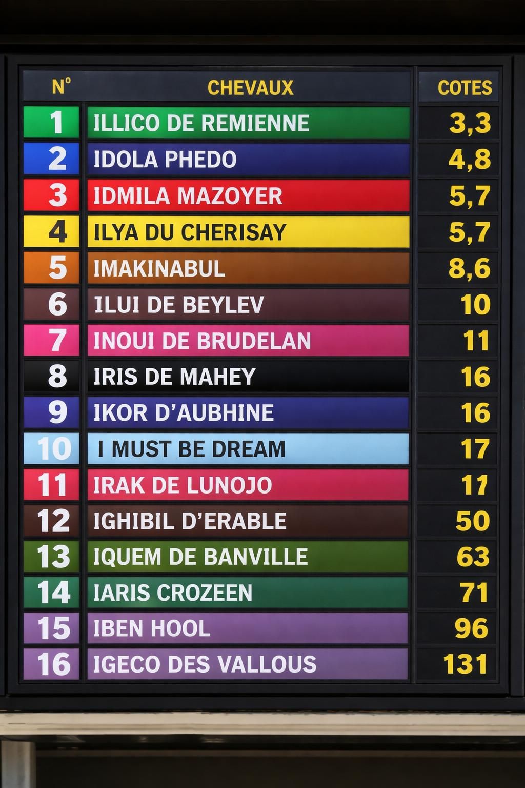 découvrez la côte du tiercé du jour et comprenez sa signification essentielle dans l'univers des courses hippiques pour mieux parier.