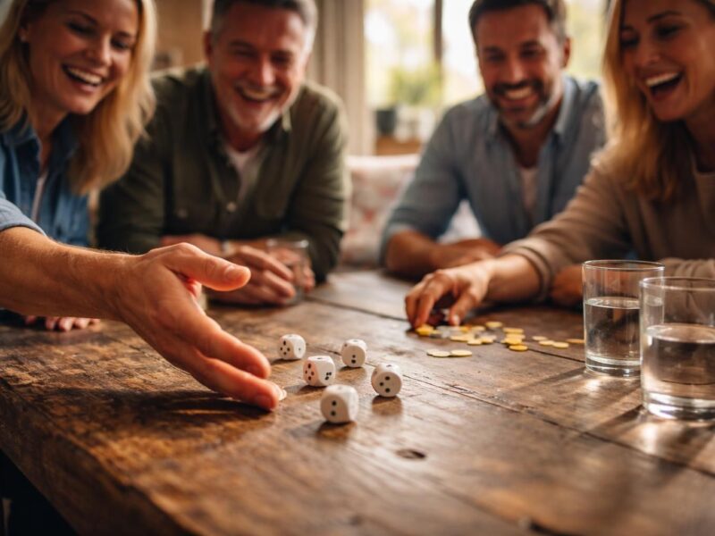 Les bienfaits insoupçonnés de jouer aux dés pour la socialisation